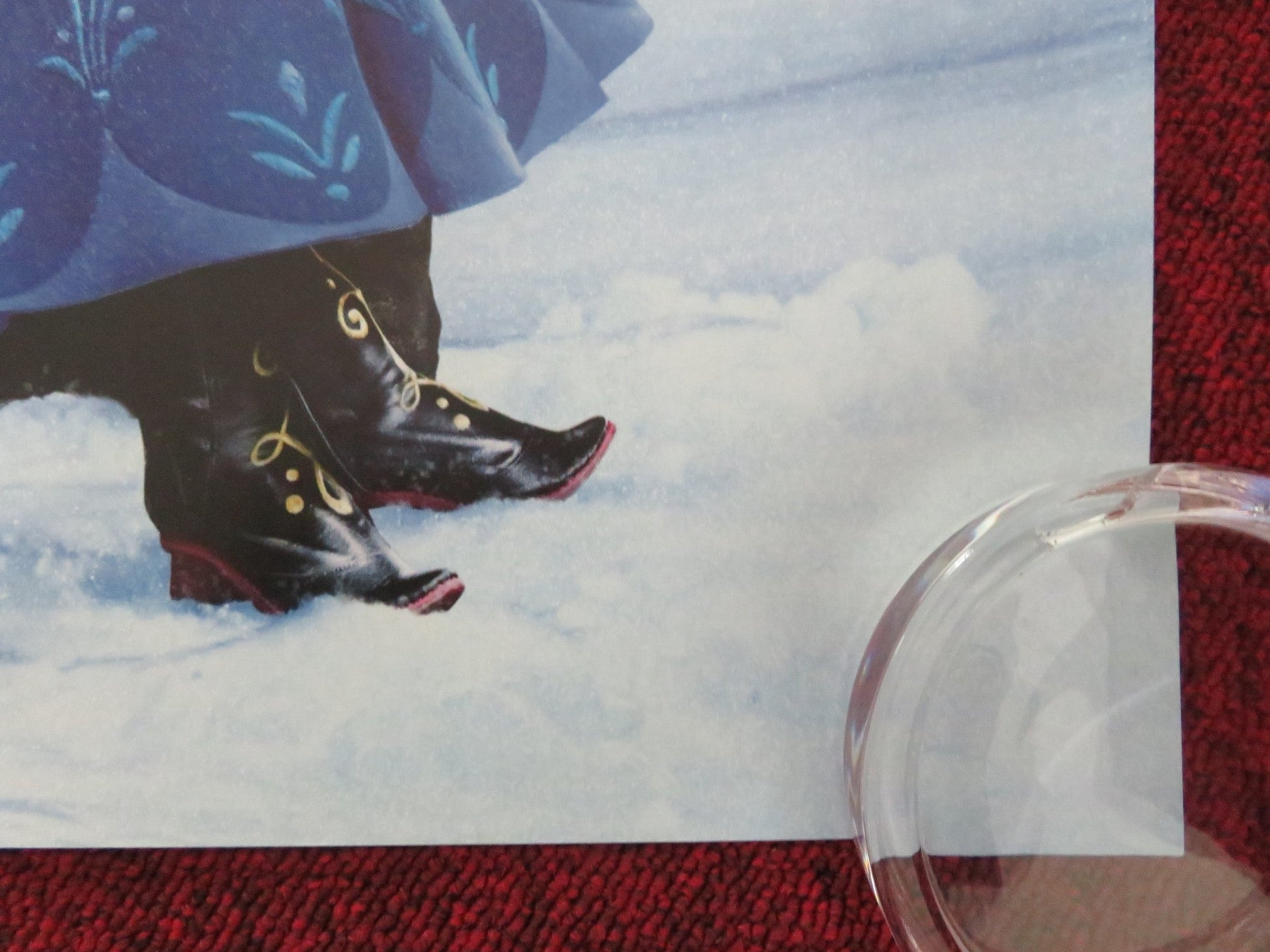 FROZEN UK QUAD ROLLED POSTER KRISTEN BELL IDINA MENZEL 2013 Movie posters