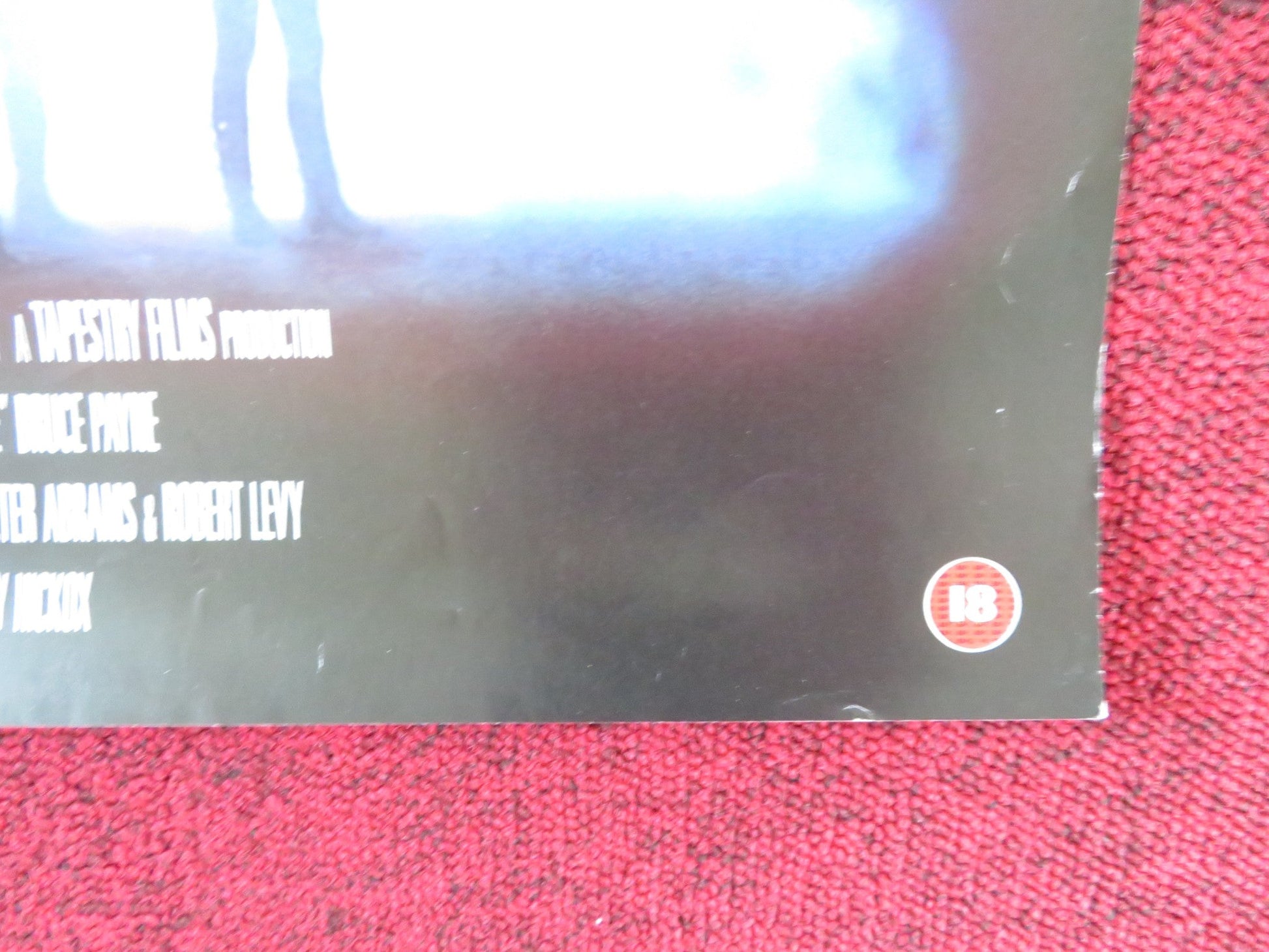 FULL ECLIPSE VHS VIDEO POSTER MARIO VAN PEEBLES PATSY KENSIT 1993 Rendezvous Cinema Movie posters