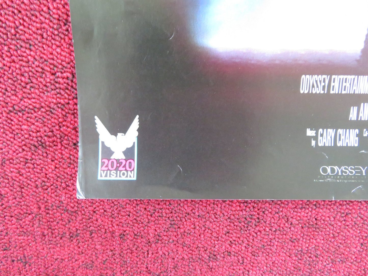 FULL ECLIPSE VHS VIDEO POSTER MARIO VAN PEEBLES PATSY KENSIT 1993 Rendezvous Cinema Movie posters