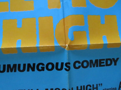 FULL MOON HIGH - STYLE B FOLDED US ONE SHEET POSTER ADAM ARKIN ROZ KELLY 1981 Movie posters