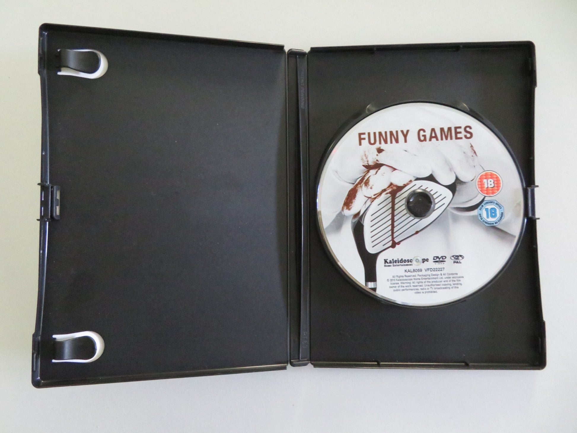 FUNNY GAMES (DVD) NAOMI WATTS TIM ROTH 2007 REGION 2 Movie posters