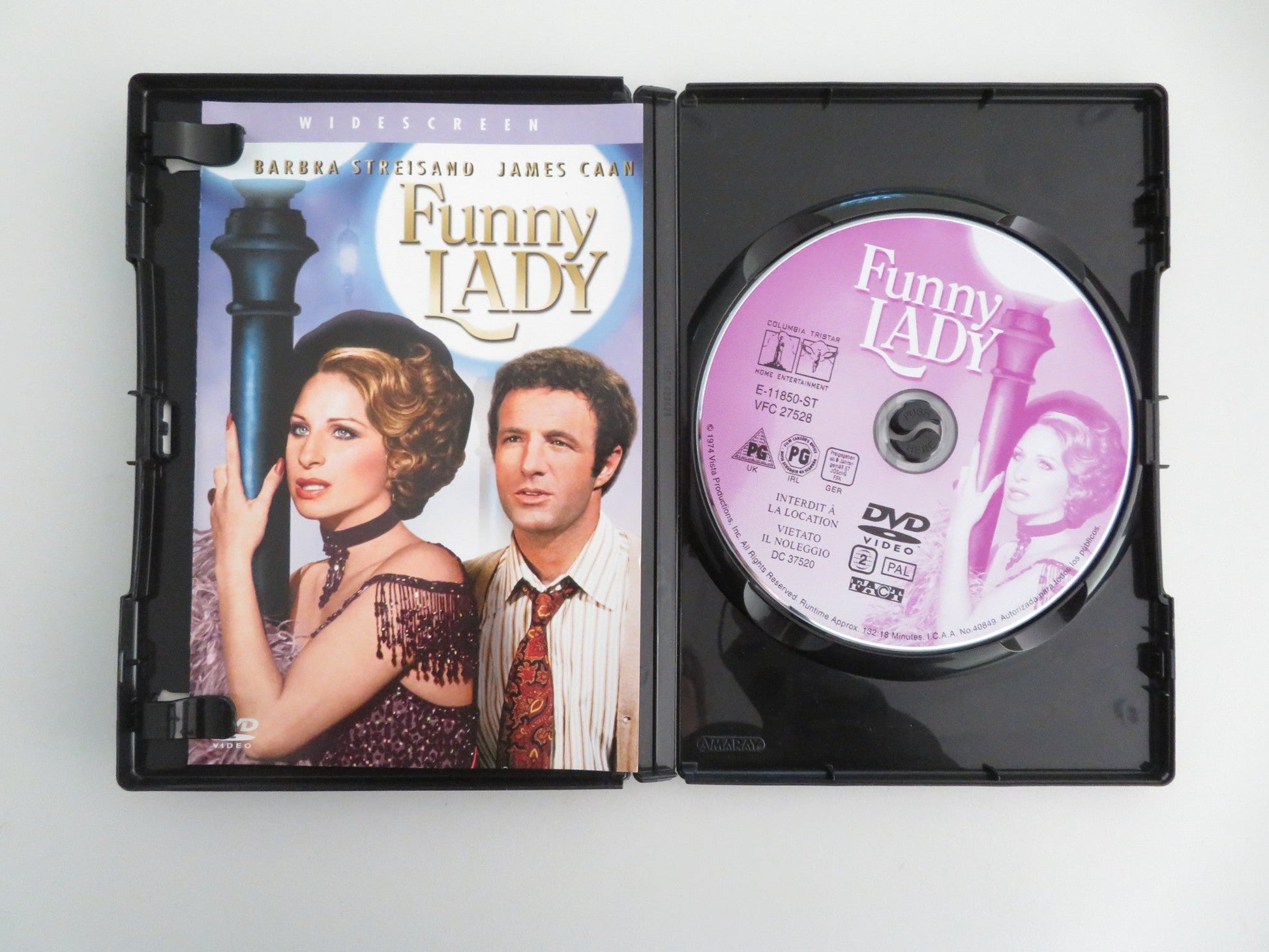 Funny Lady - B (DVD) Barbra Streisand James Caan 1975 Region 2 Movie posters