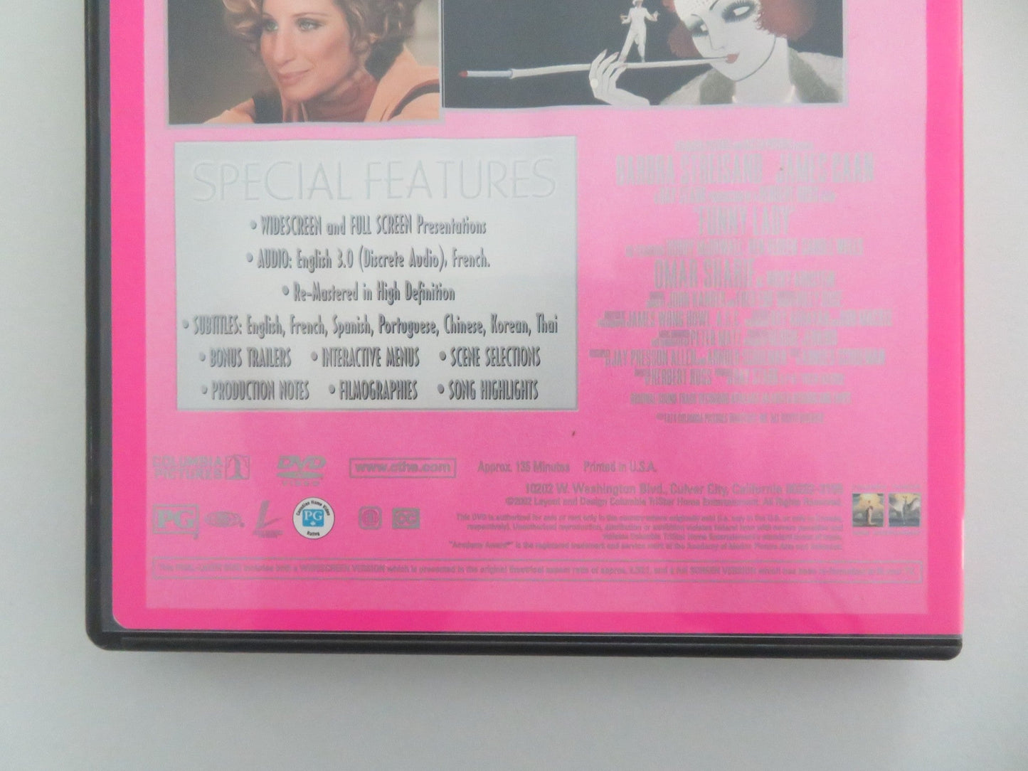 FUNNY LADY (DVD) BARBRA STREISAND JAMES CAAN 1975 REGION 1 Movie posters
