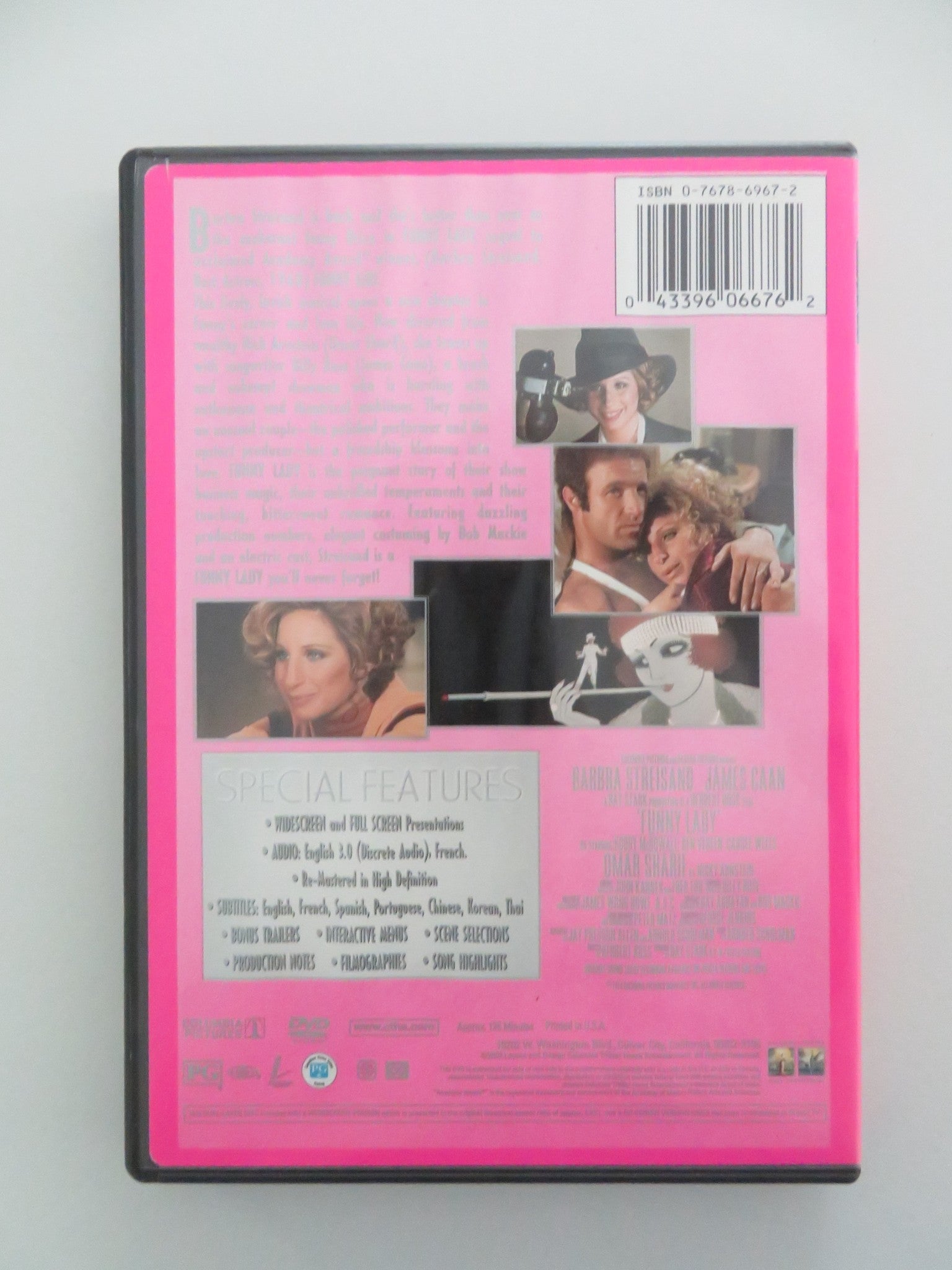 FUNNY LADY (DVD) BARBRA STREISAND JAMES CAAN 1975 REGION 1 Movie posters