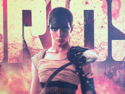 FURIOSA: A MAD MAX SAGA - A UK QUAD ROLLED POSTER ANYA TAYLOR - JOY 2024 Movie posters