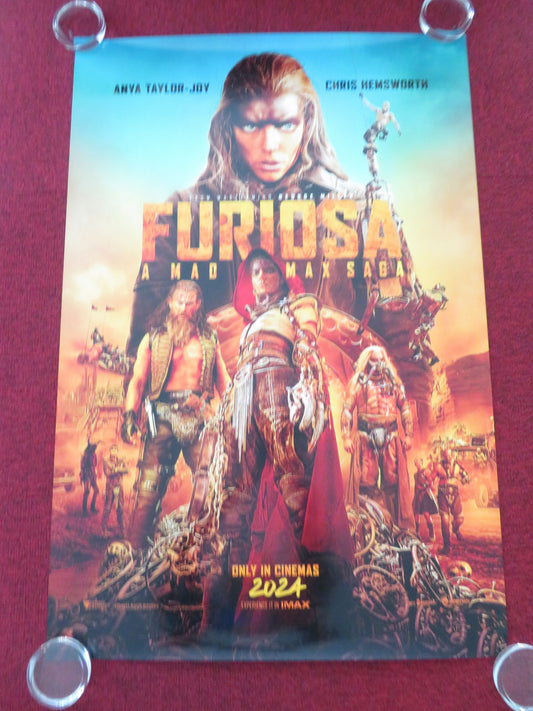 Furiosa: A Mad Max Saga - B US One Sheet Rolled Poster Anya Taylor-Joy 2024 Movie posters