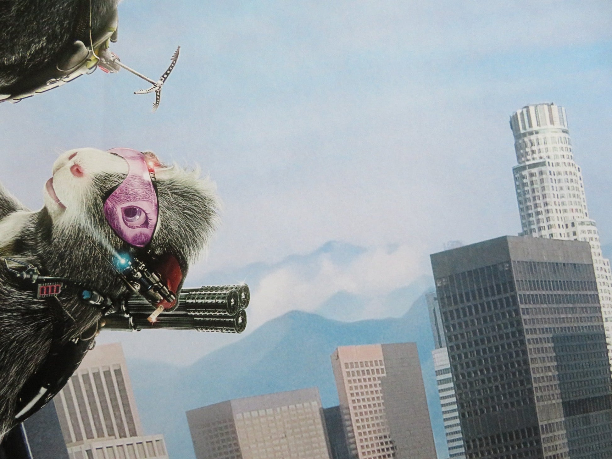 G - FORCE - B US ONE SHEET ROLLED POSTER DISNEY BILL NIGHY WILL ARNETT 2009 Rendezvous Cinema Movie posters