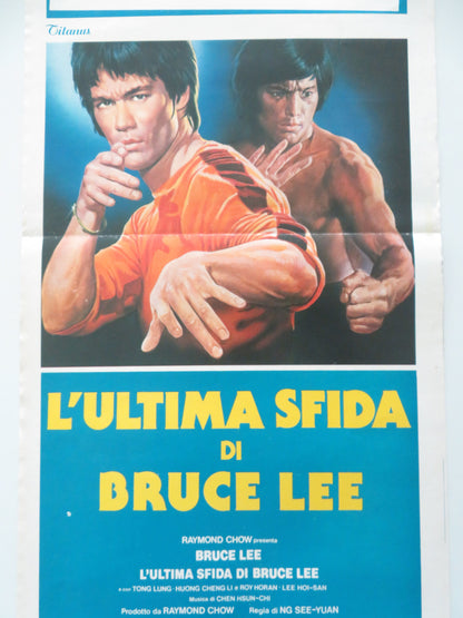 Game of Death II Italian Locandina Poster Bruce Lee Tae-jeong Kim 1982 Movie posters