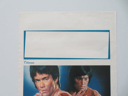 Game of Death II Italian Locandina Poster Bruce Lee Tae-jeong Kim 1982 Movie posters