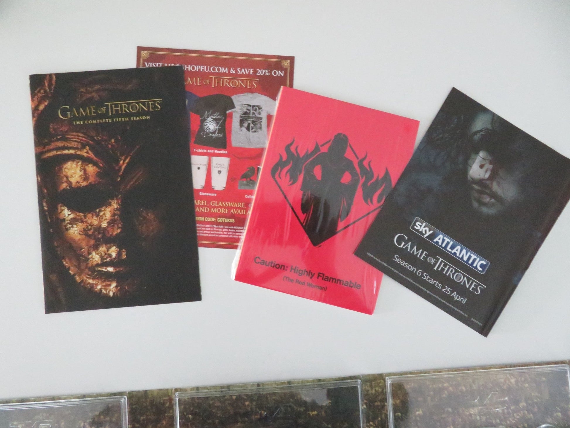 Game of Thrones - The Complete Fifth Season (DVD BoxSet) 2015 Region 2 Movie posters