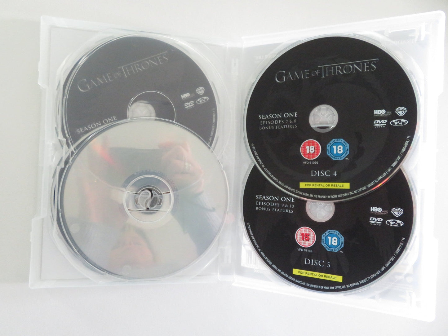 Game of Thrones - The Complete First Season - B (DVD) Sean Bean 2011 Region 2 Movie posters