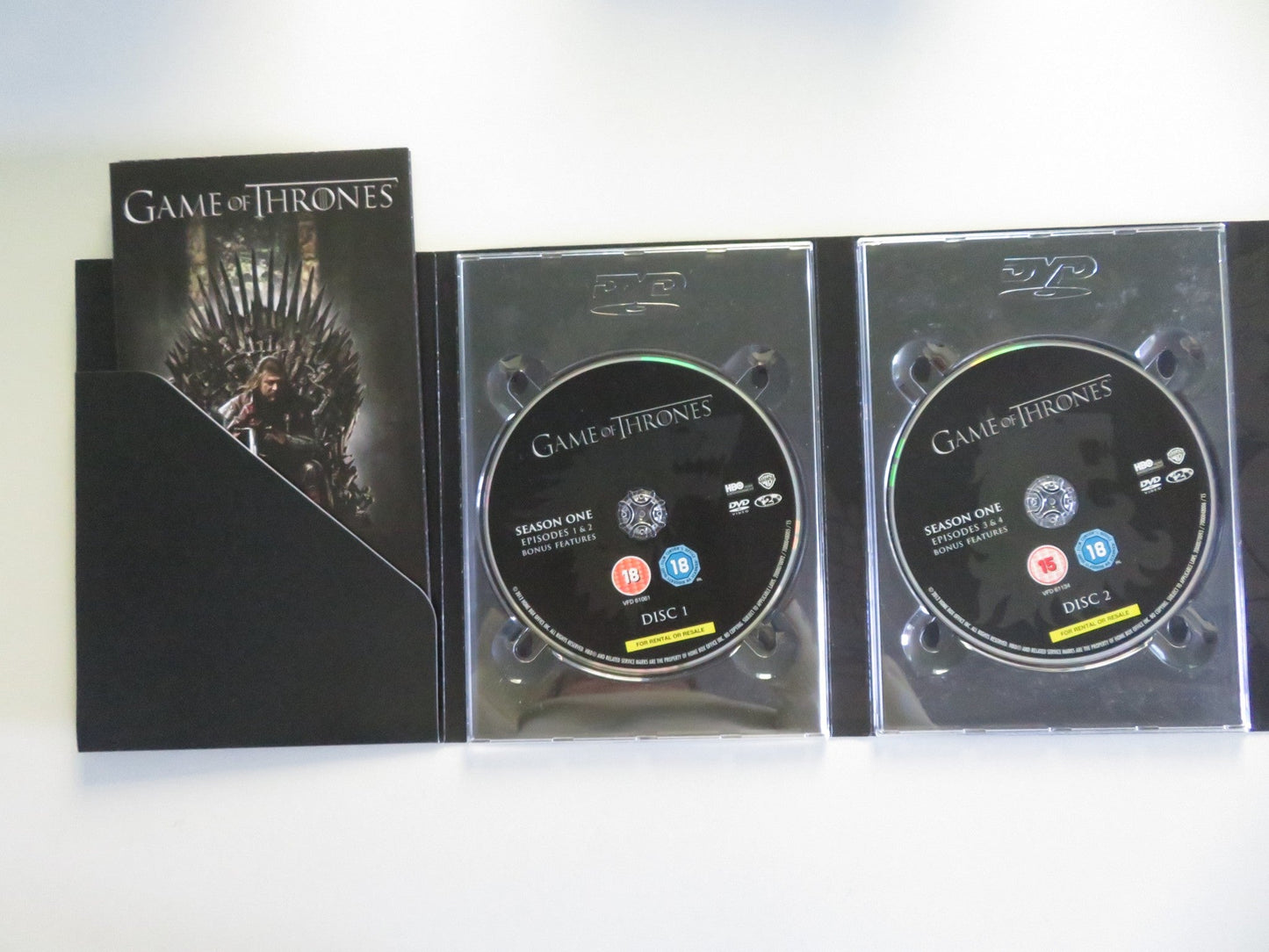 Game Of Thrones - The Complete First Season (DVD BoxSet) Sean Bean 2011 Region 2 Movie posters