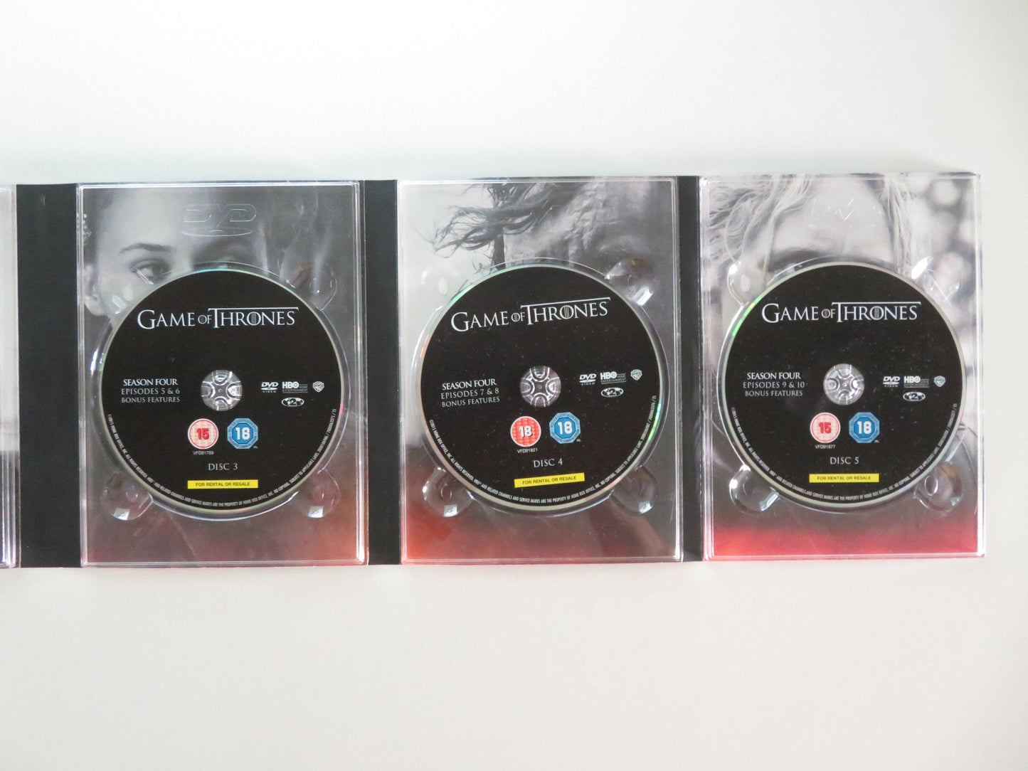 GAME OF THRONES THE COMPLETE FOURTH SEASON (DVD BOXSET) PETER DINKLAGE REGION 2 Movie posters