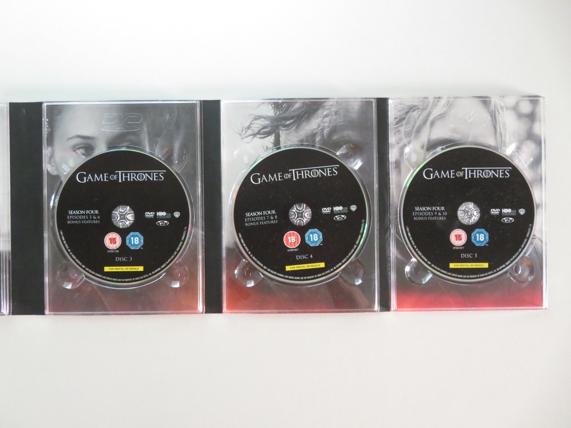 GAME OF THRONES THE COMPLETE FOURTH SEASON (DVD BOXSET) PETER DINKLAGE REGION 2 Movie posters