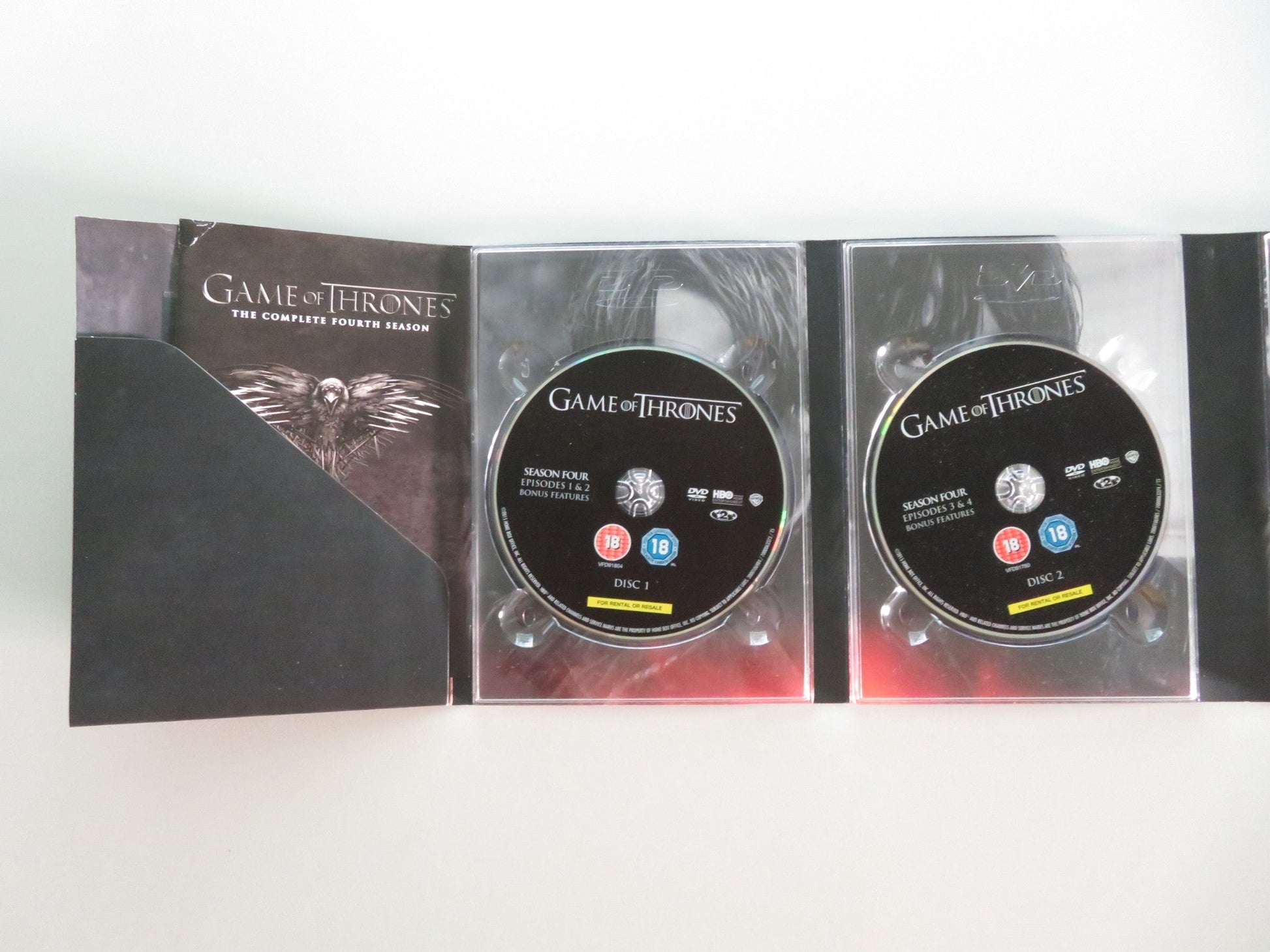 GAME OF THRONES THE COMPLETE FOURTH SEASON (DVD BOXSET) PETER DINKLAGE REGION 2 Movie posters