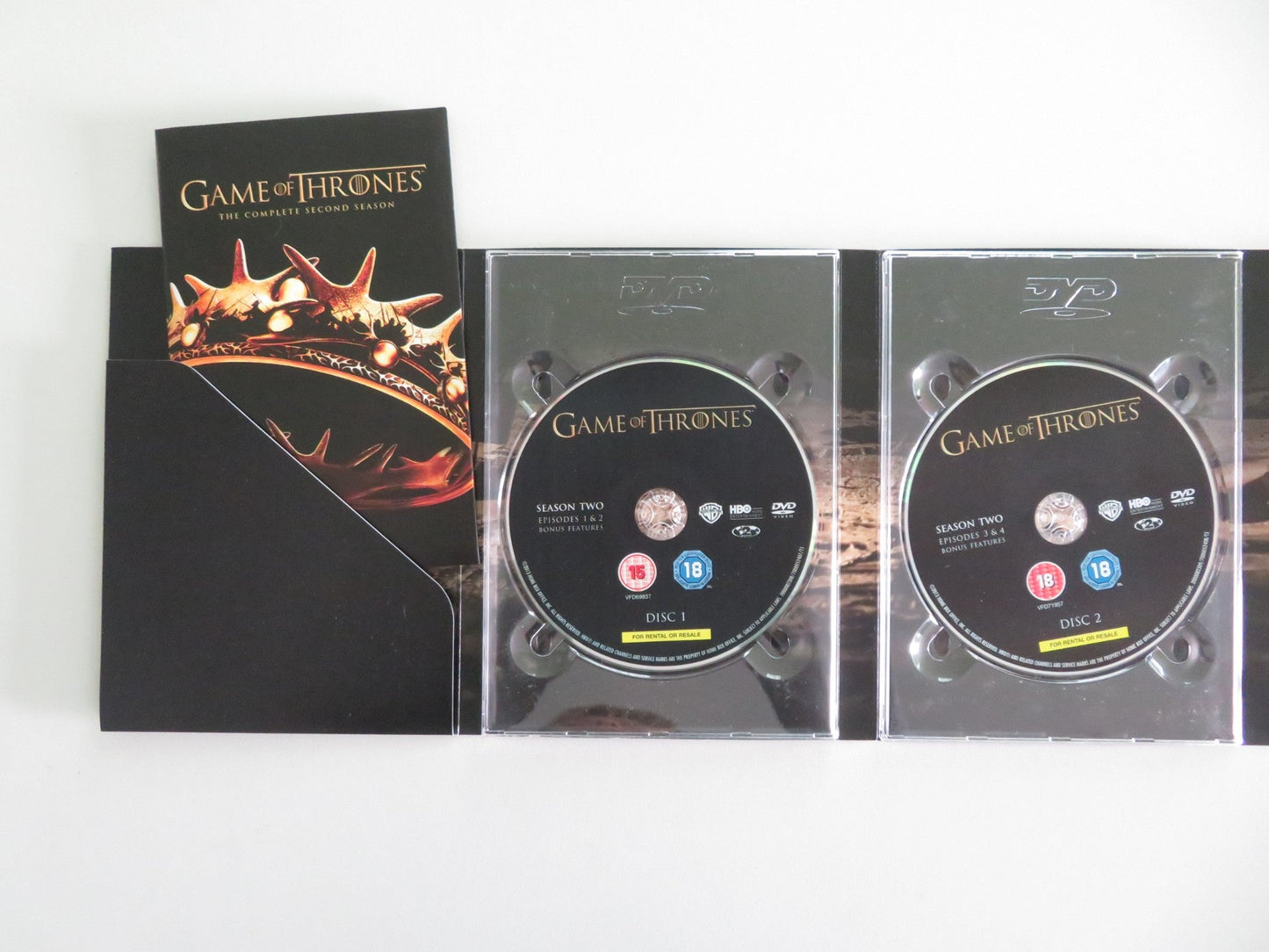 Game Of Thrones - The Complete Second Season (DVD BoxSet) 2012 Region 2 Movie posters