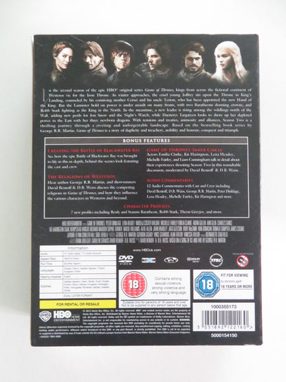 Game Of Thrones - The Complete Second Season (DVD BoxSet) 2012 Region 2 Movie posters