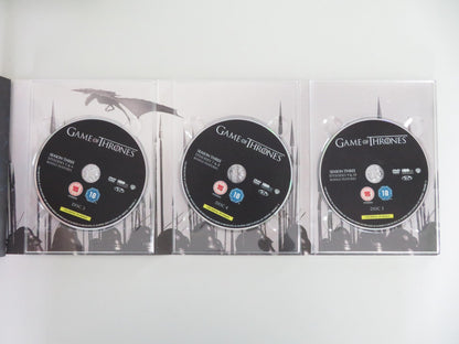 Game of Thrones The Complete Third Season (DVD BoxSet) Dinklage 2013 Region 2 Movie posters