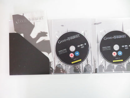 Game of Thrones The Complete Third Season (DVD BoxSet) Dinklage 2013 Region 2 Movie posters