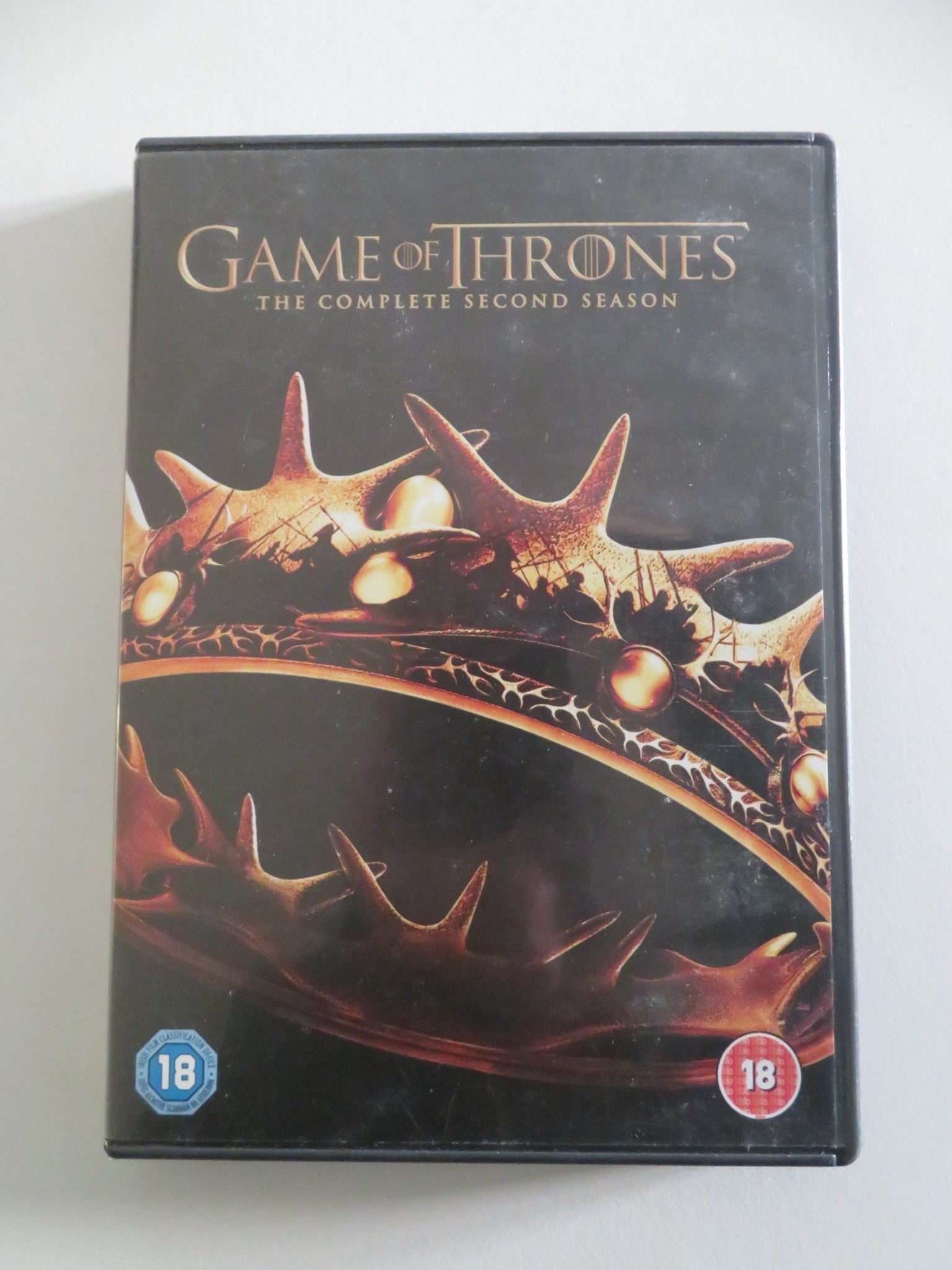GAMES OF THRONES - THE COMPLETE SECOND SEASON (DVD) KIT HARINGTON 2012 REGION 2 Movie posters