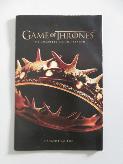 GAMES OF THRONES - THE COMPLETE SECOND SEASON (DVD) KIT HARINGTON 2012 REGION 2 Movie posters