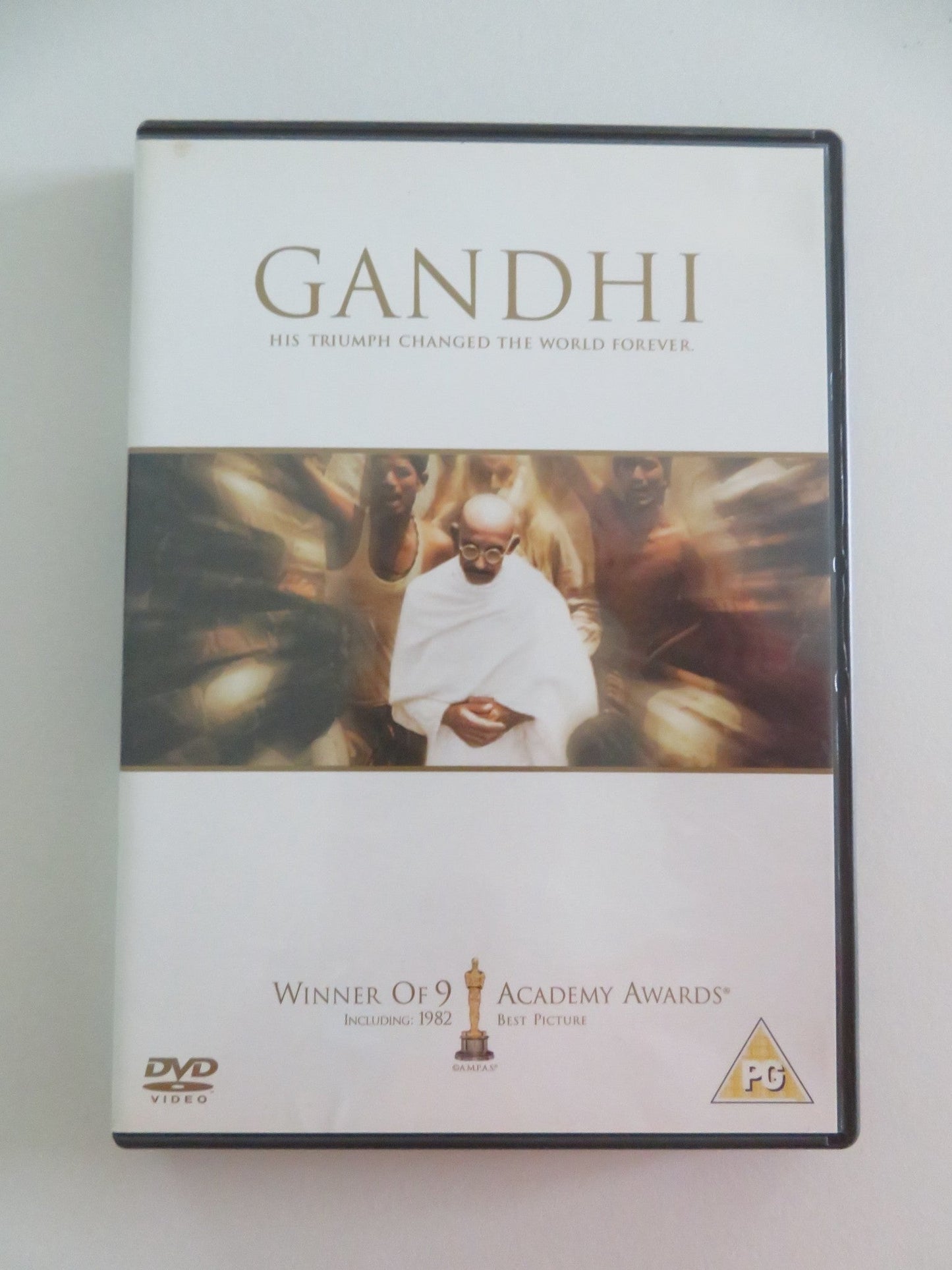 GANDHI - B (DVD) BEN KINGSLEY JOHN GIELGUD EDWARD FOX 1982 REGION 2 Movie posters
