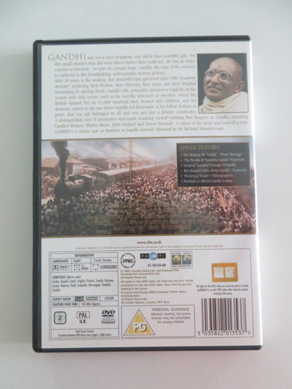 GANDHI - B (DVD) BEN KINGSLEY JOHN GIELGUD EDWARD FOX 1982 REGION 2 Movie posters