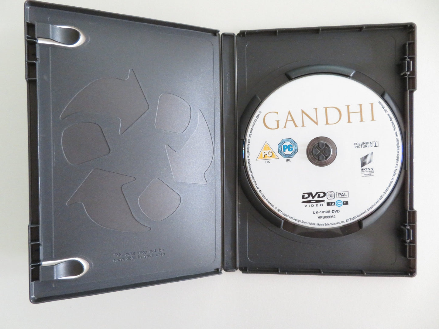 GANDHI (DVD) BEN KINGSLEY EDWARD FOX 1982 REGION 2 Movie posters