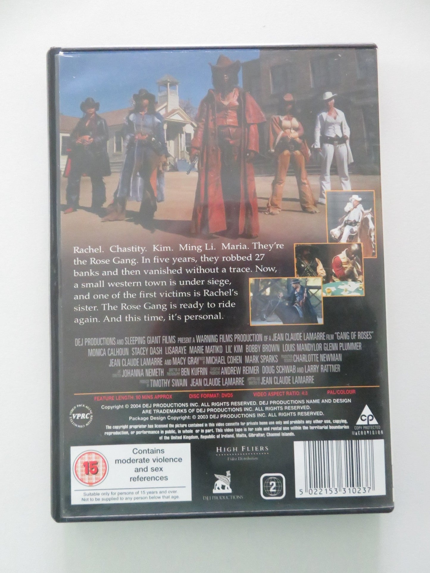 Gang of Roses (DVD) Monica Calhoun Lil' Kim 2003 Region 2 Movie posters