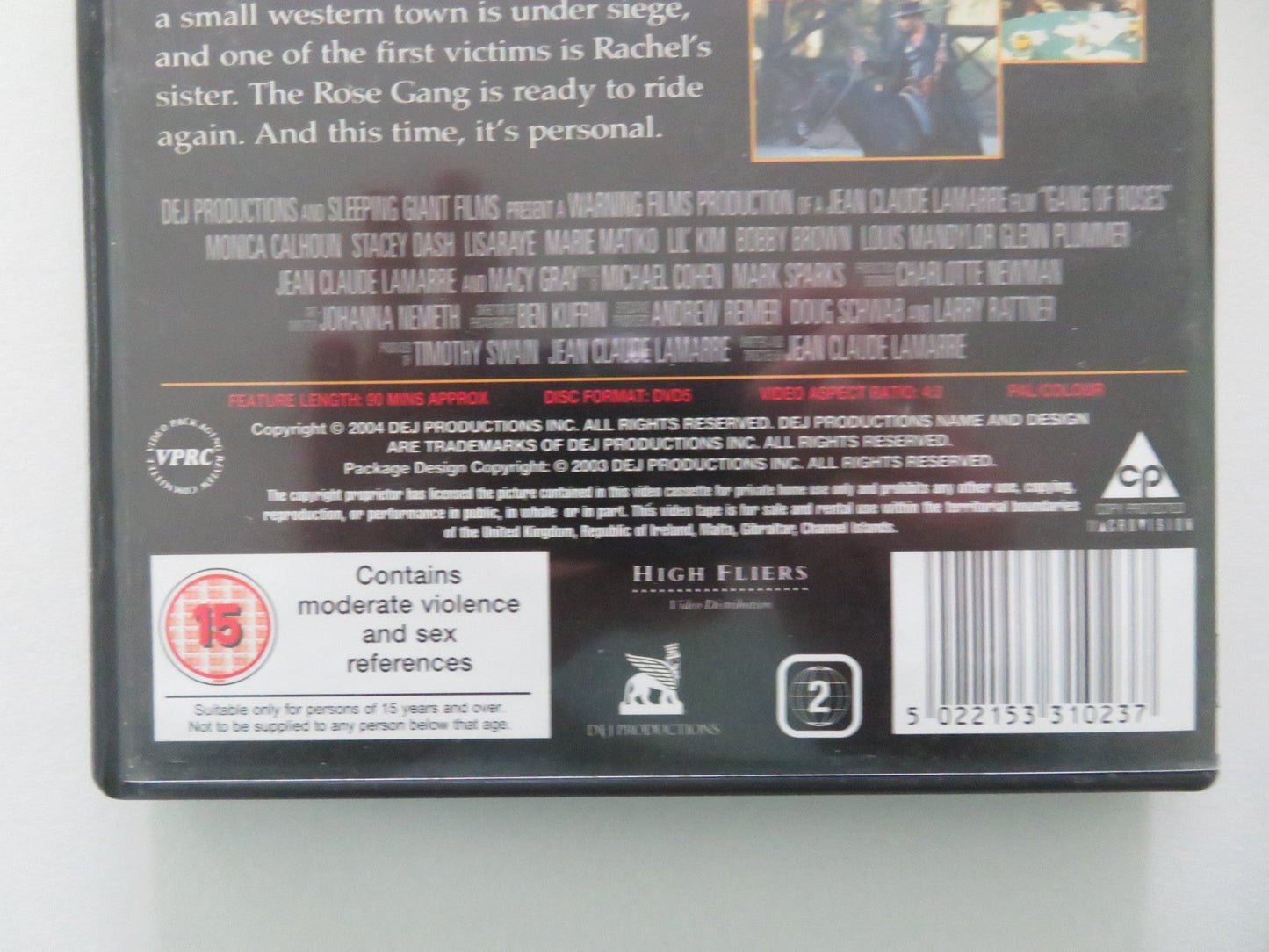 Gang of Roses (DVD) Monica Calhoun Lil' Kim 2003 Region 2 Movie posters