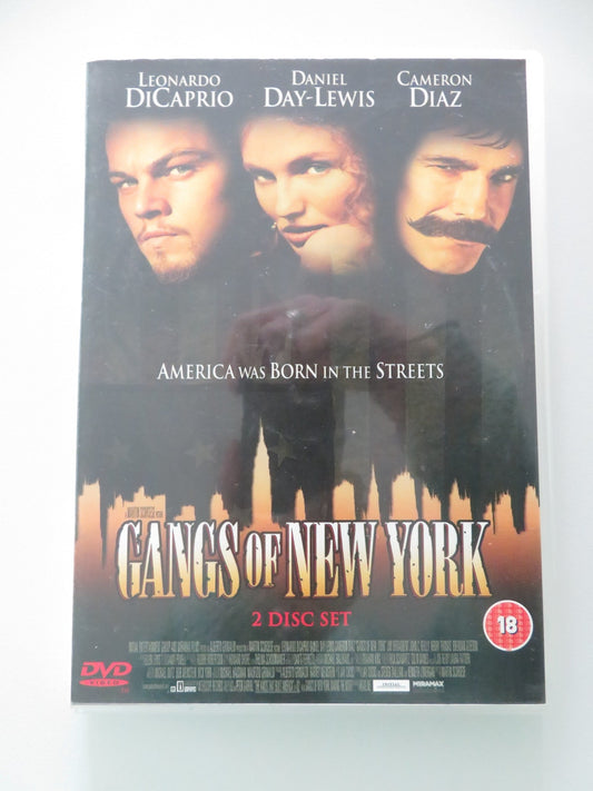 Gangs of New York - 2 disc set (DVD) Leonardo DiCaprio 2002 Region 2 Movie posters