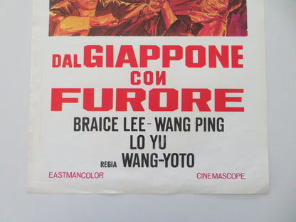 Gangster Cop Italian Locandina Poster Braice Lee Wang Ping 1970 Movie posters