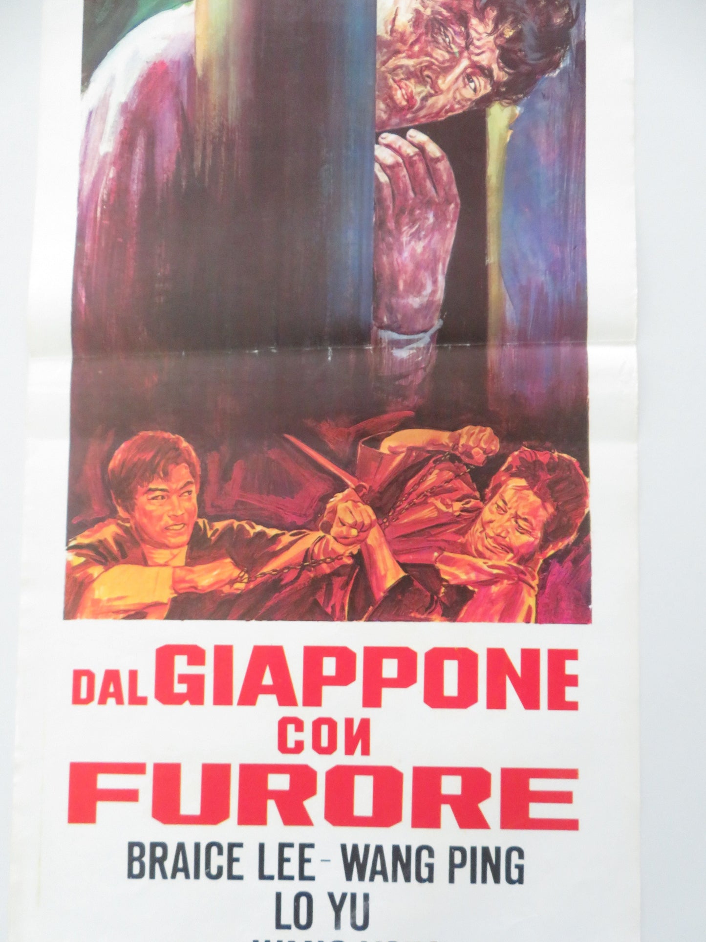 Gangster Cop Italian Locandina Poster Braice Lee Wang Ping 1970 Movie posters