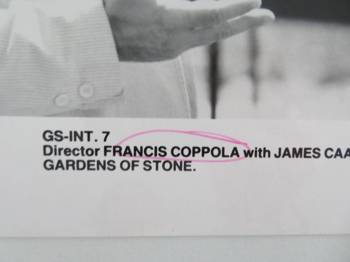 GARDENS OF STONE MOVIE STILL PHOTO FRANCIS FORD COPPOLA JAMES CAAN 1987 Movie posters