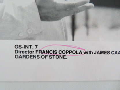GARDENS OF STONE MOVIE STILL PHOTO FRANCIS FORD COPPOLA JAMES CAAN 1987 Movie posters