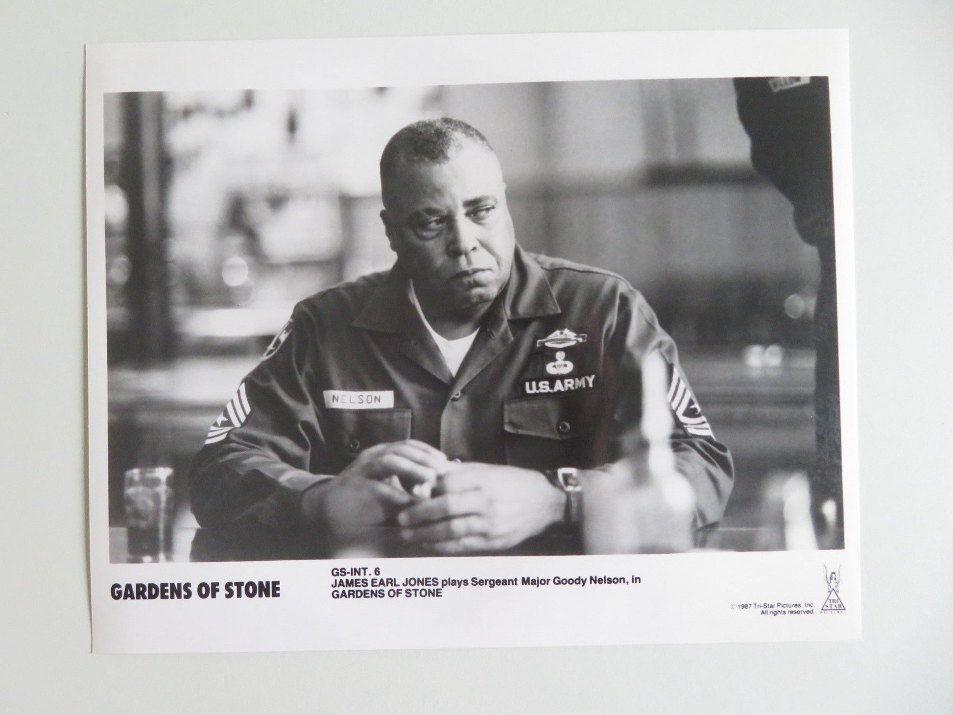 GARDENS OF STONE MOVIE STILL PHOTO LOT OF 8 JAMES CAAN ANJELICA HUSTON 1987 - Rendezvous Cinema