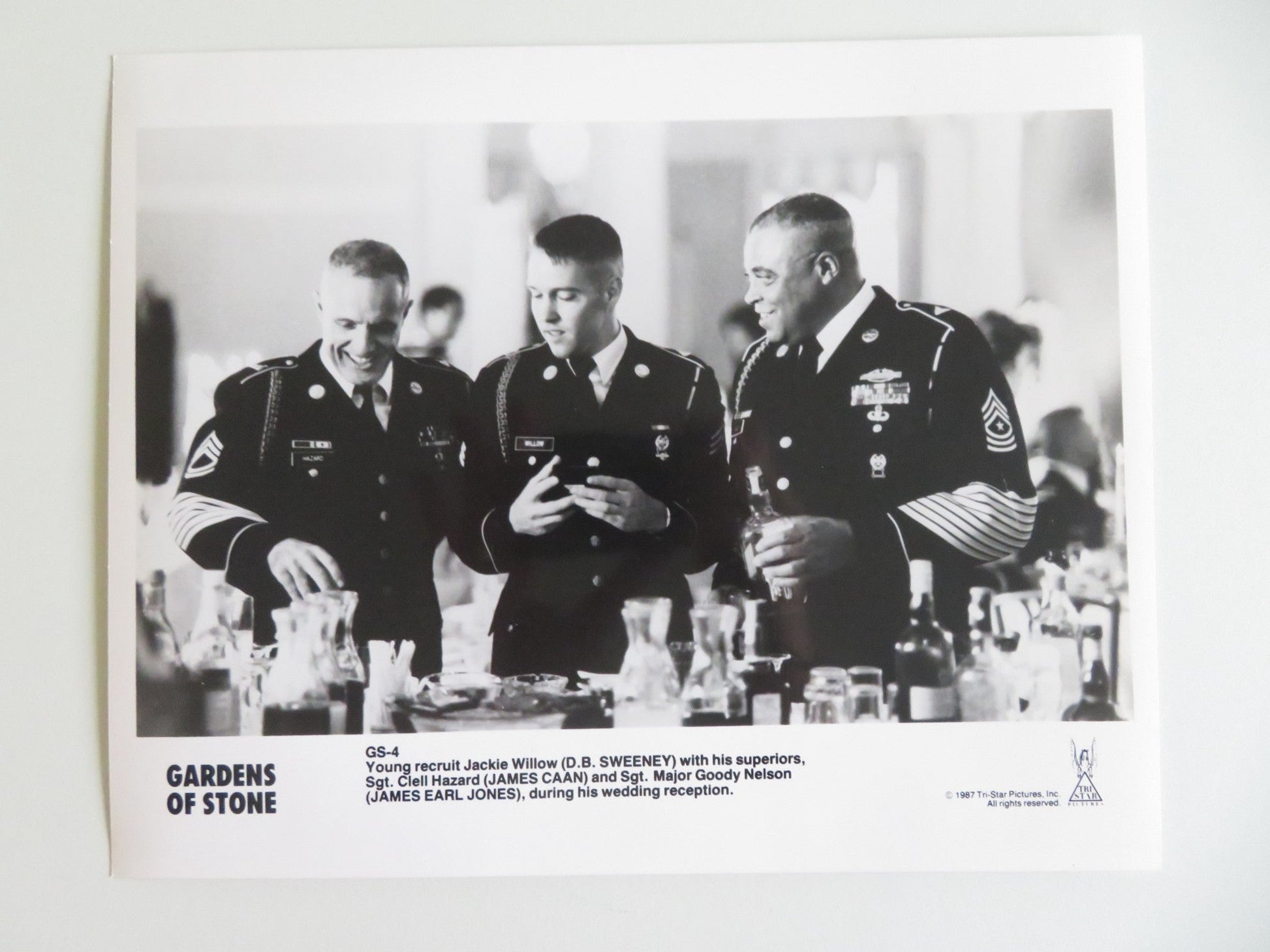 GARDENS OF STONE MOVIE STILL PHOTO LOT OF 8 JAMES CAAN ANJELICA HUSTON 1987 - Rendezvous Cinema