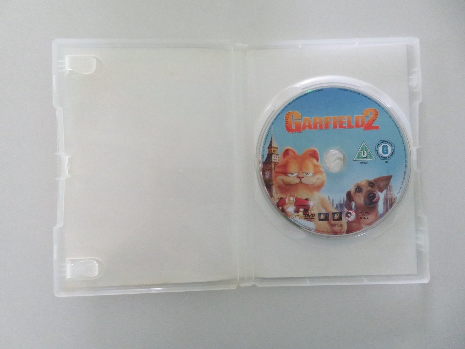 Garfield 2 (DVD) Bill Murray Breckin Meyer 2006 Region 2 Movie posters