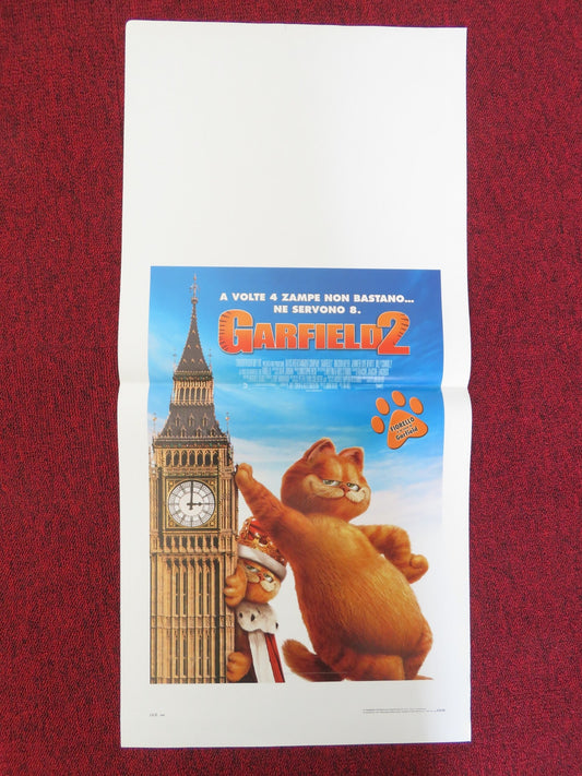 GARFIELD: A TAIL OF TWO KITTIES ITALIAN LOCANDINA POSTER BRECKIN MEYER 2006 Rendezvous Cinema Movie posters