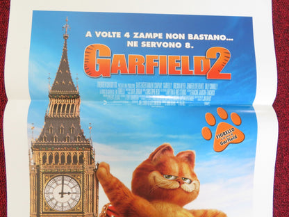 GARFIELD: A TAIL OF TWO KITTIES ITALIAN LOCANDINA POSTER BRECKIN MEYER 2006 Rendezvous Cinema Movie posters