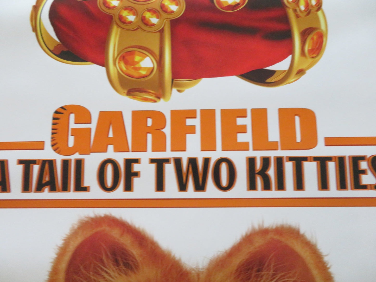 GARFIELD: A TALE OF TWO KITTIES US ONE SHEET ROLLED POSTER BRECKIN MEYER 2006 Rendezvous Cinema Movie posters