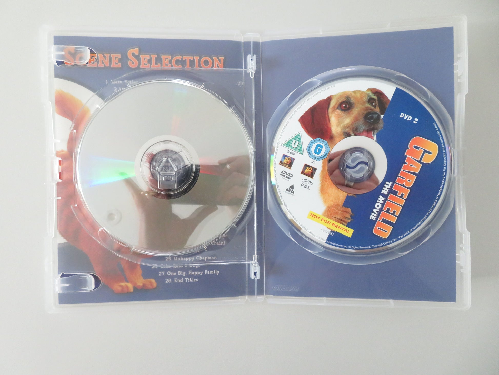 Garfield: The Movie - 2 Disc Special Edition (DVD) Bill Murray 2004 Region 2 Movie posters