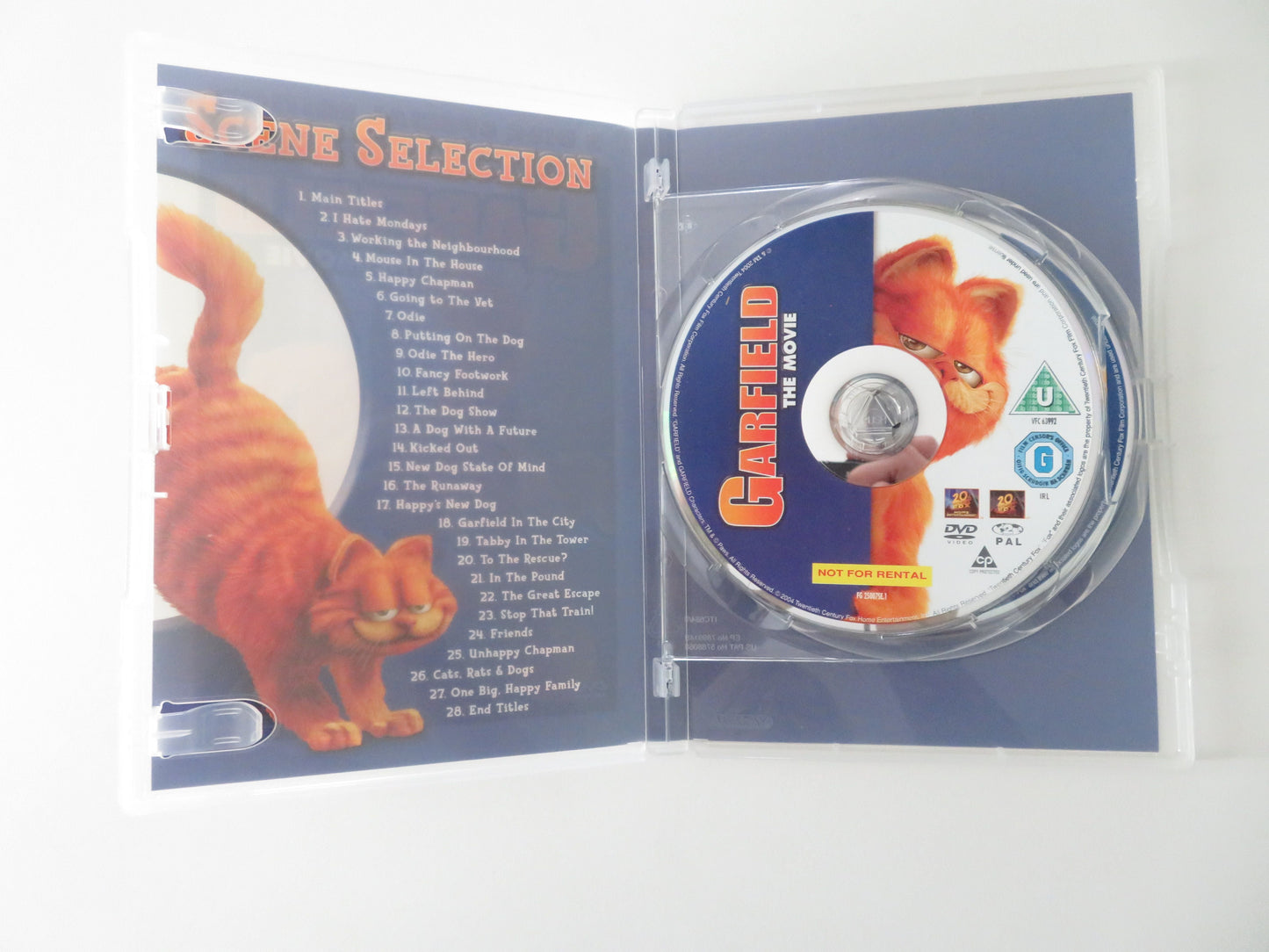 Garfield: The Movie - 2 Disc Special Edition (DVD) Bill Murray 2004 Region 2 Movie posters
