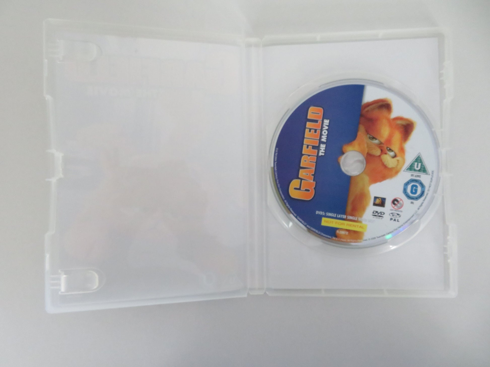 Garfield The Movie (DVD) Bill Murray, Breckin Meyer 2004 Region 2 Movie posters
