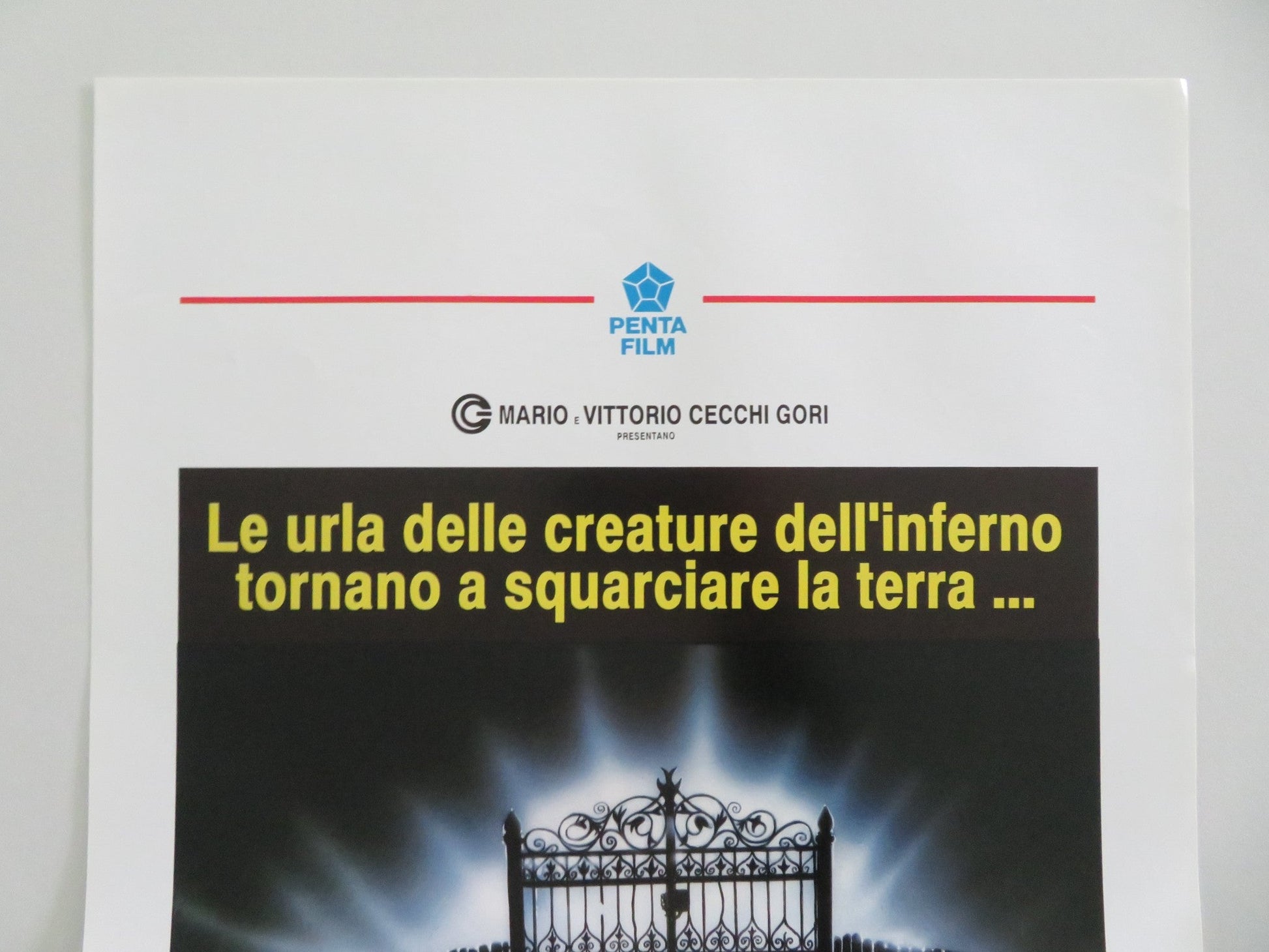 Gate 2: The Trespassers Italian Locandina Poster Louis Tripp Simon Reynolds 1990 Movie posters