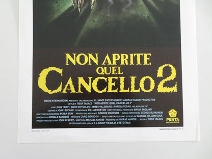 Gate 2: The Trespassers Italian Locandina Poster Louis Tripp Simon Reynolds 1990 Movie posters