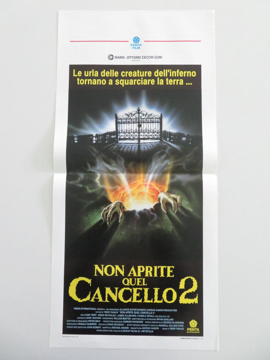 Gate 2: The Trespassers Italian Locandina Poster Louis Tripp Simon Reynolds 1990 Movie posters