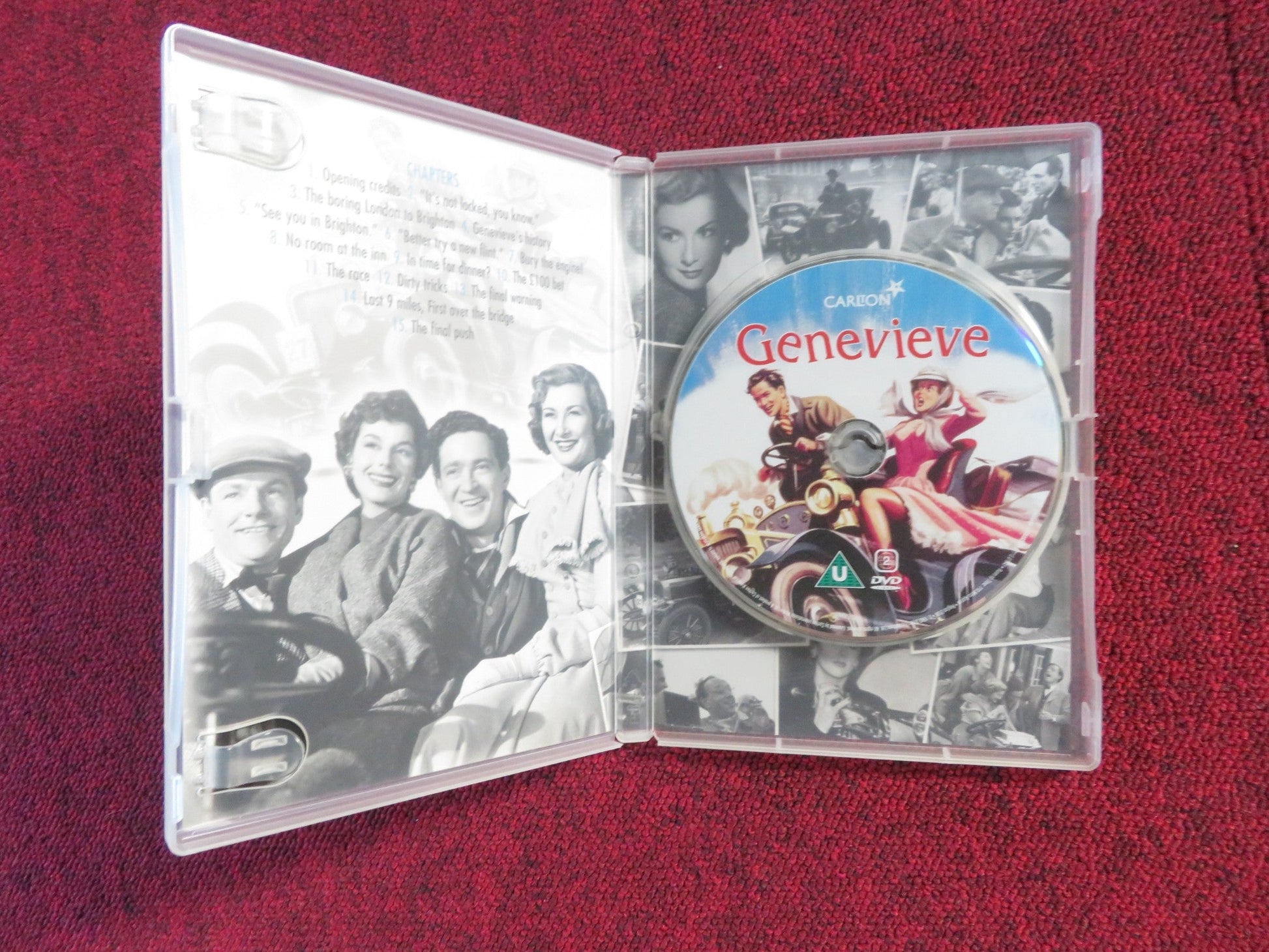 GENEVIEVE (DVD) DINAH SHERIDAN JOHN GREGSON 1953 REGION 2 Rendezvous Cinema Movie posters