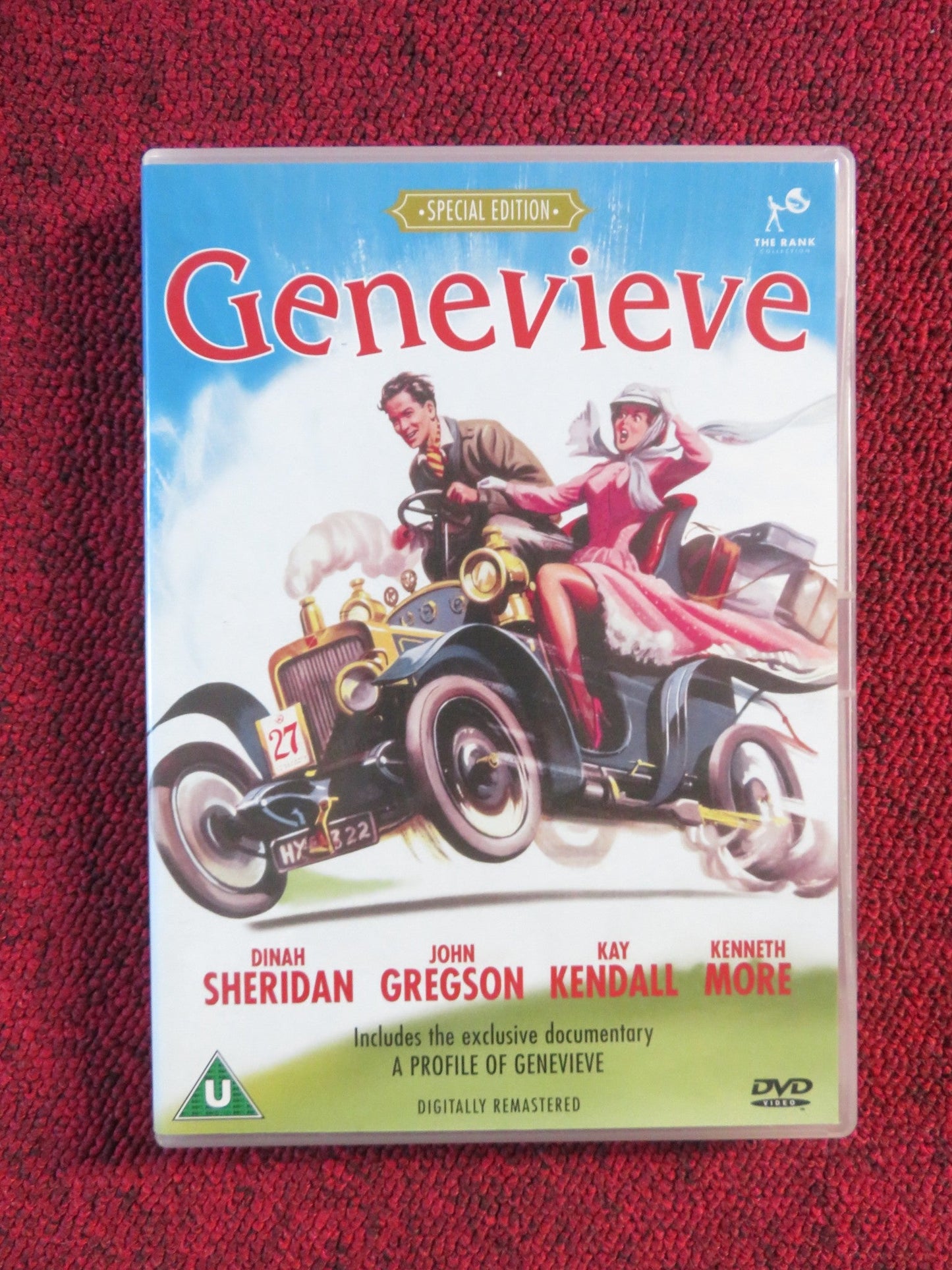GENEVIEVE (DVD) DINAH SHERIDAN JOHN GREGSON 1953 REGION 2 Rendezvous Cinema Movie posters