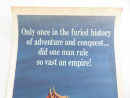 Genghis Khan US Insert Poster Stephen Boyd Omar Sharif 1965 Movie posters